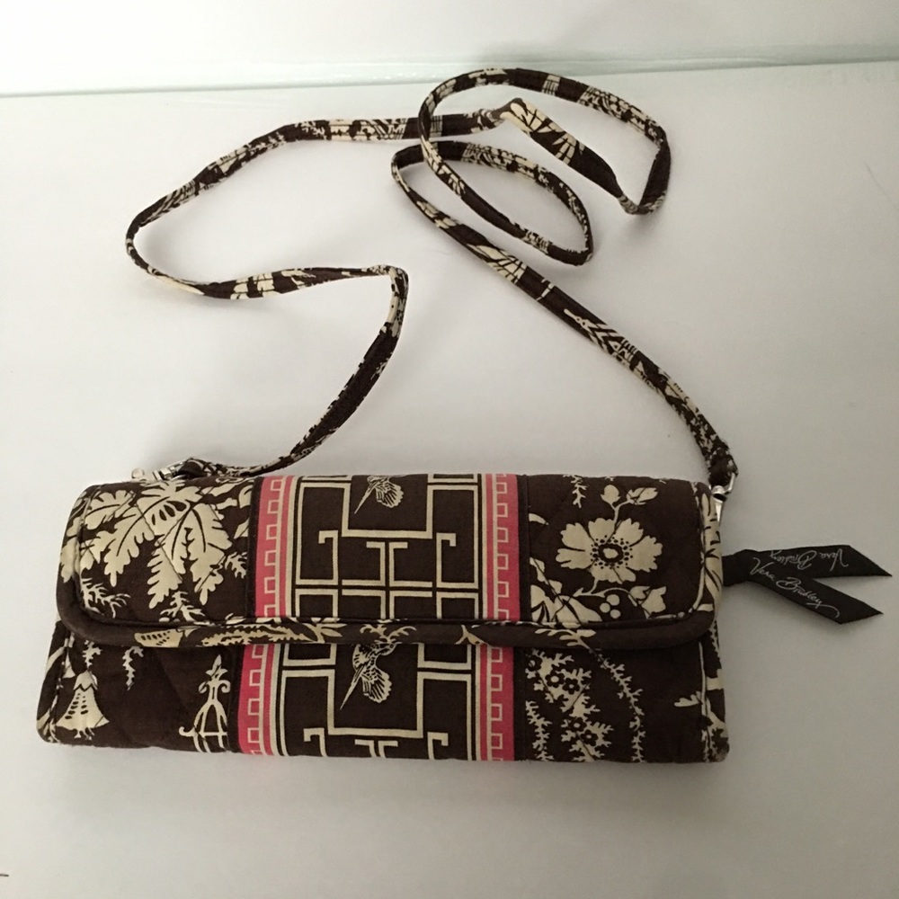 Brown Pattern Vera Bradley Wallet Purse
